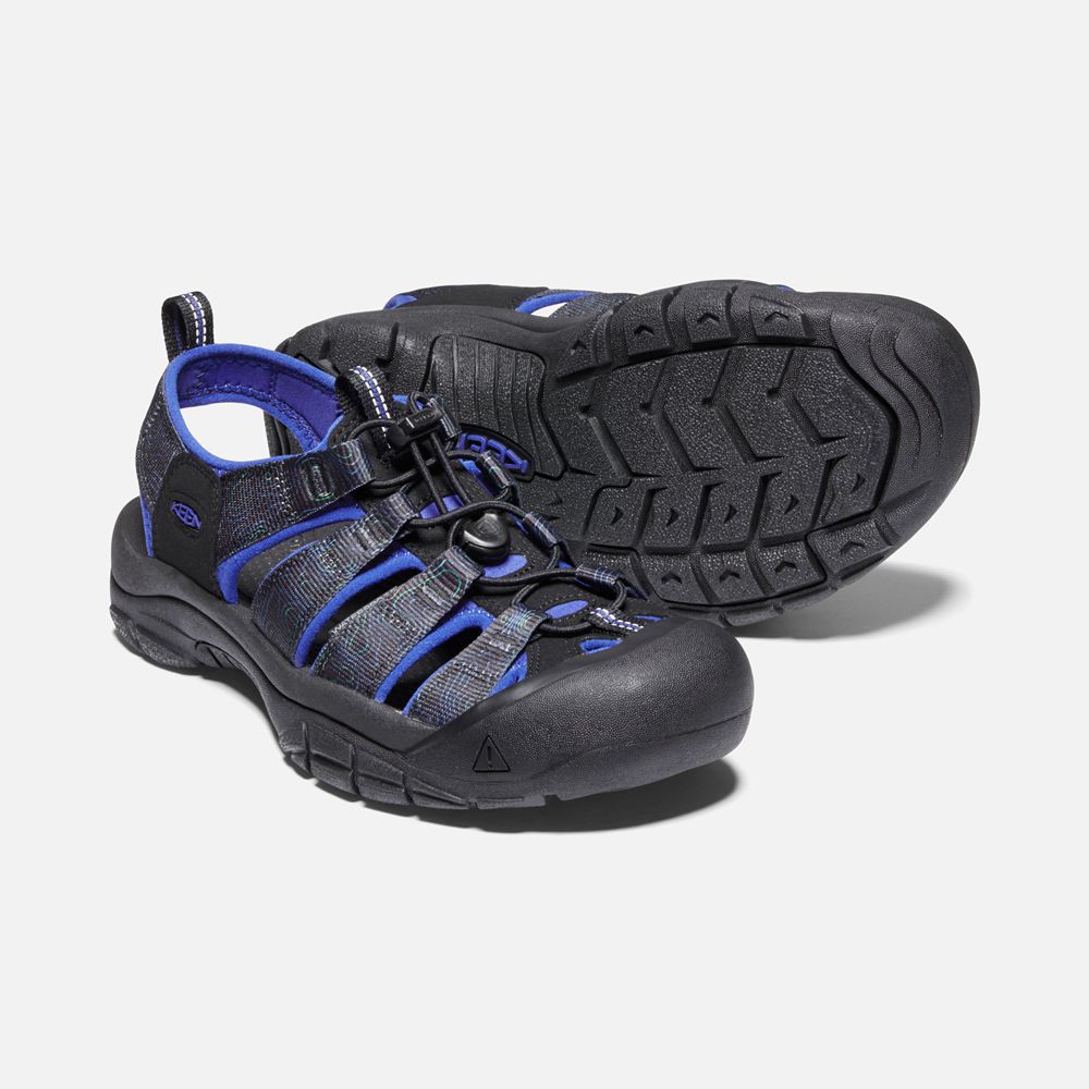 Sandalias Trekking Keen Mexico Negros/Azules - Hombre Newport H2 - GA7690854